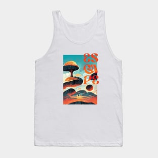 Dreamland Escape. Digital art Tank Top